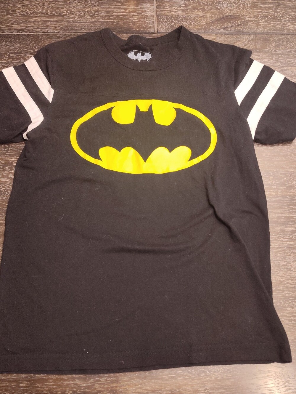 Batman T-Shirt Women's Size Small Jersey 00 Tee Black
